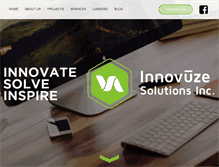 Tablet Screenshot of innovuze.com